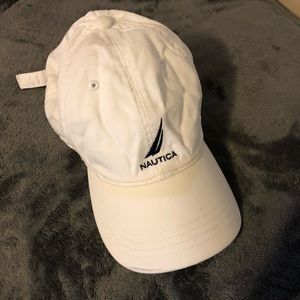 White Nautica Baseball Cap